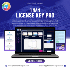 License Pro 1 năm